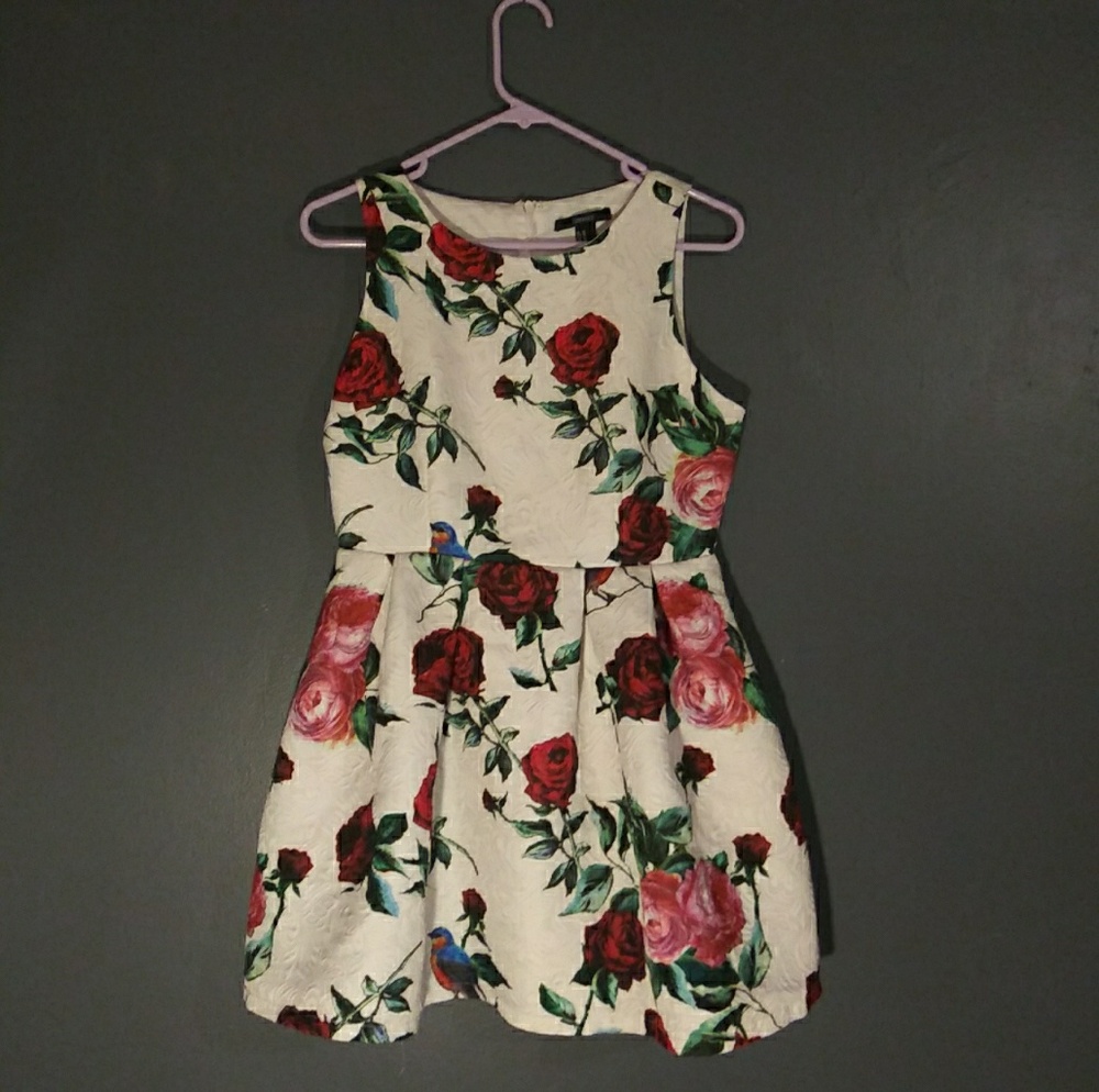 Short floral dress